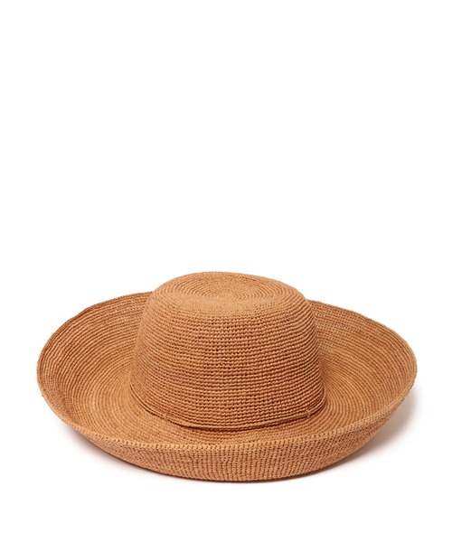 Helen Kaminski（ヘレンカミンスキー）の「HELEN KAMINSKI(ヘレンカミンスキー)Iconic Rollable Raffia Crochet（ハット・レディース・ベージュ・F）」の7枚目の写真