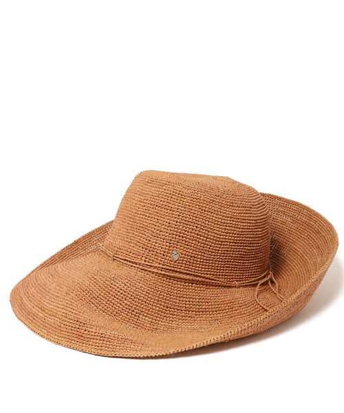 Helen Kaminski（ヘレンカミンスキー）の「HELEN KAMINSKI(ヘレンカミンスキー)Iconic Rollable Raffia Crochet（ハット・レディース・ベージュ・F）」の8枚目の写真