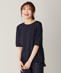 【洗える】シャインバックキュプラ ニット