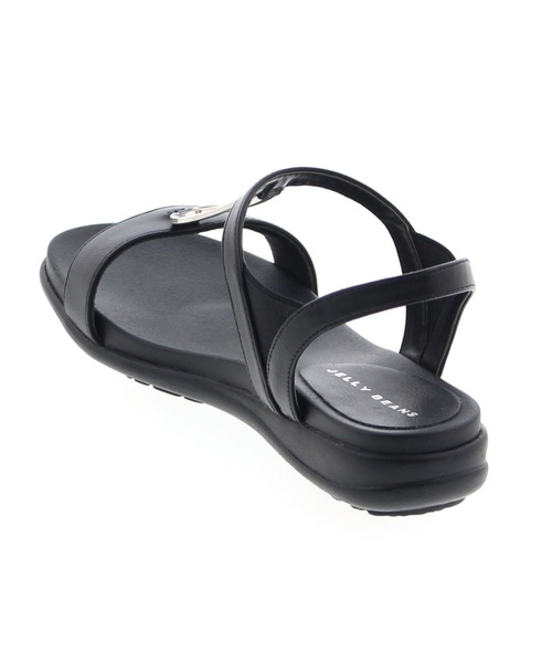 JELLY BEANS（ジェリービーンズ）の「オーバルパーツフラットサンダル(214-30201)JELLY BEANS(ジェリービーンズ)（サンダル・レディース・ホワイト/ブラック/プラチナム・LL/S/M/L）」の11枚目の写真