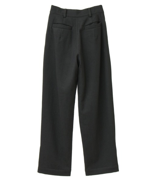 CLANE（クラネ）の「J/W STRAIGHT SLACKS PANTS（スラックス・レディース・ベージュ/ブラック・2/00/1/02）」の10枚目の写真