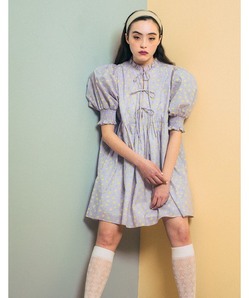 Little sunny bite（リトルサニーバイト）の「Floral girly puff mini 