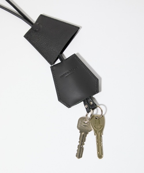 UNITED TOKYO(ユナイテッドトウキョウ)の「ダブルレザーキーネックレス(ネックレス・メンズ・ホワイト/ブラック/ベージュ/ブルー・FREE)」の6枚目の写真