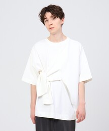 tk.TAKEO KIKUCHI | クロススリーブ2WAYカットソー（ユニセックスアイテム）(Tシャツ/カットソー)