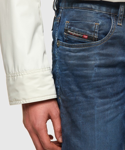 国内正規品 メンズ Fw21 Diesel ジョグジーンズ サステナブル i スリム デニムパンツ Sutevalle Org