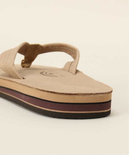 RAINBOW SANDALS（レインボーサンダル）の「【RAINBOW SANDALS/レインボーサンダル】 DOUBLE LAYER LEATHER（サンダル・メンズ・ベージュ・SMALL/MEDIUM/LARGE）」の8枚目の写真