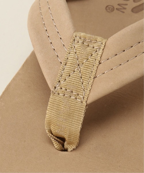 RAINBOW SANDALS（レインボーサンダル）の「【RAINBOW SANDALS/レインボーサンダル】 DOUBLE LAYER LEATHER（サンダル・メンズ・ベージュ・SMALL/MEDIUM/LARGE）」の2枚目の写真