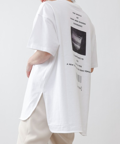 COLONY 2139（コロニートゥーワンスリーナイン）の「半袖バックプリントPHOTO Tシャツ（Tシャツ/カットソー・レディース・ホワイト/ブラック/ホワイト系その他/ホワイト系その他2/ブラック系その他/ブラック系その他2・MEDIUM/LARGE）」の8枚目の写真