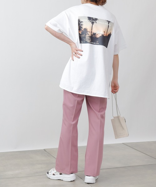 COLONY 2139（コロニートゥーワンスリーナイン）の「半袖バックプリントPHOTO Tシャツ（Tシャツ/カットソー・レディース・ホワイト/ブラック/ホワイト系その他/ホワイト系その他2/ブラック系その他/ブラック系その他2・MEDIUM/LARGE）」の22枚目の写真