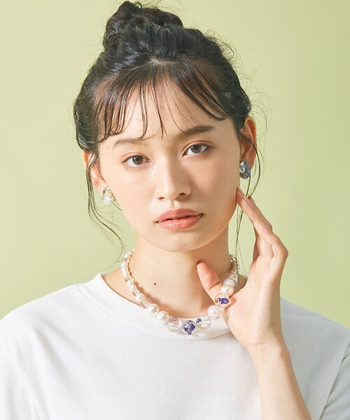 ANEVER（アンエバー）の「【平手友梨奈さん着用】FLOWER BEADS 