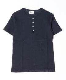 21/- サーマル ヘンリーネック 半袖 Tシャツ