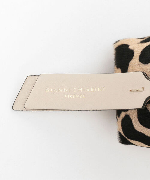 GIANNI CHIARINI（ジャンニ キアリーニ）の「GIANNI CHIARINI / ALIFA 2WAY レオパードバッグ S（ショルダーバッグ・レディース・オフホワイト/レッド系その他/ブラック/ブラウン系その他4・ONE SIZE）」の12枚目の写真