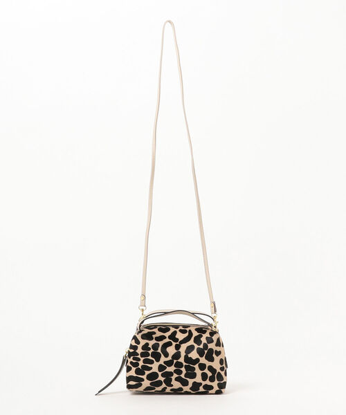 GIANNI CHIARINI（ジャンニ キアリーニ）の「GIANNI CHIARINI / ALIFA 2WAY レオパードバッグ S（ショルダーバッグ・レディース・オフホワイト/レッド系その他/ブラック/ブラウン系その他4・ONE SIZE）」の14枚目の写真