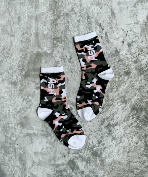 ASH(アッシュ)の「【SOCK BOX SET】CAMO 2足組 ソックス(ソックス/靴下・レディース・カモフラージュ・ONE SIZE)」の2枚目の写真