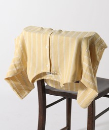 GLOSTER | ミリタリースリーピングシャツ ヘンリーネックTシャツ(Tシャツ/カットソー)