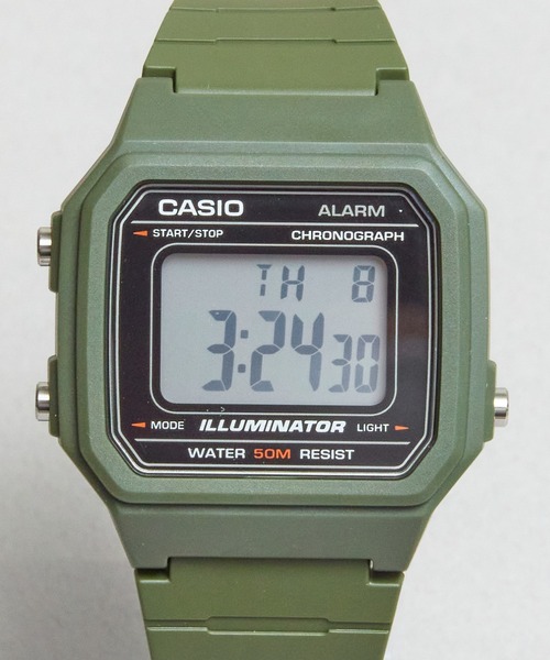 セール】CASIO カシオ：W217HM チープカシオ 腕時計 ビック