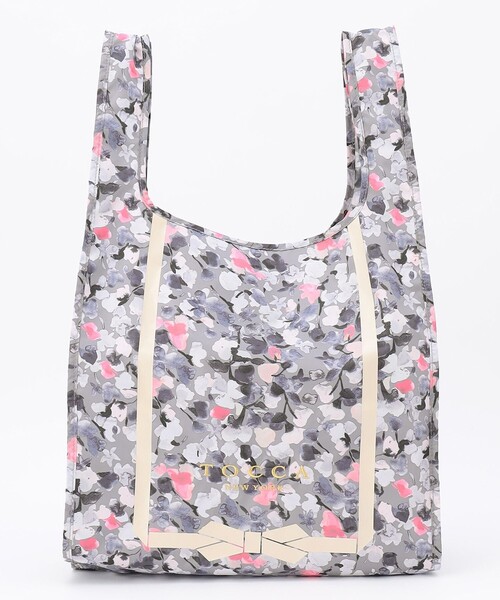 TOCCA(トッカ)の「FLOWERY WAY ECOBAG エコバッグ(エコバッグ/サブバッグ・レディース・ブラック系/ライトグレー系/ベージュ系・F)」の3枚目の写真