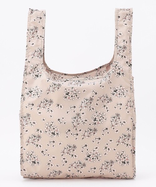 TOCCA(トッカ)の「FLOWERY WAY ECOBAG エコバッグ(エコバッグ/サブバッグ・レディース・ブラック系/ライトグレー系/ベージュ系・F)」の14枚目の写真