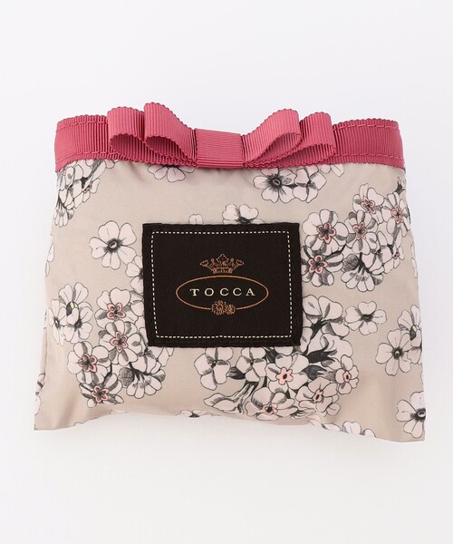 TOCCA(トッカ)の「FLOWERY WAY ECOBAG エコバッグ(エコバッグ/サブバッグ・レディース・ブラック系/ライトグレー系/ベージュ系・F)」の10枚目の写真