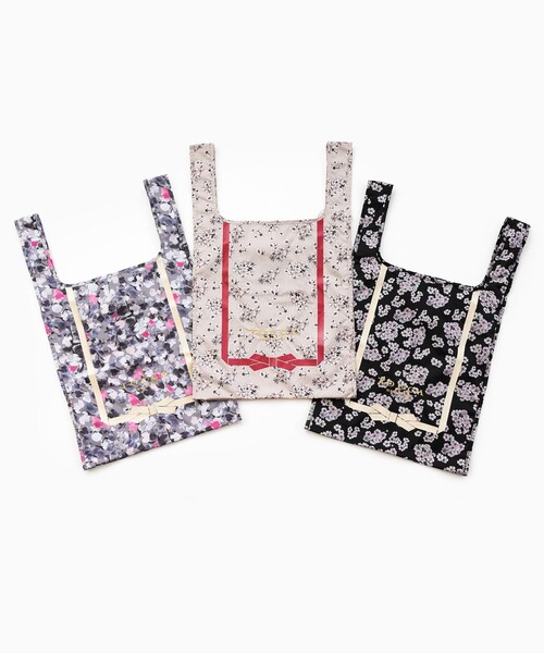 TOCCA(トッカ)の「FLOWERY WAY ECOBAG エコバッグ(エコバッグ/サブバッグ・レディース・ブラック系/ライトグレー系/ベージュ系・F)」の20枚目の写真
