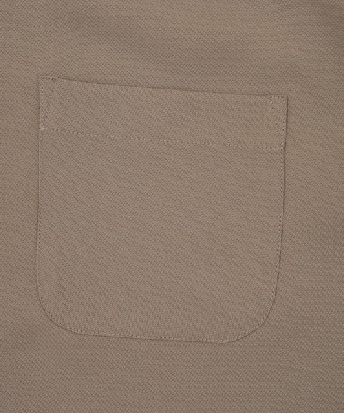 UNION STATION（ユニオンステーション）の「【バンドカラー】ナチュラルストレッチシャツ（シャツ/ブラウス・メンズ・ホワイト/ベージュ/グレー・S/M/L）」の15枚目の写真