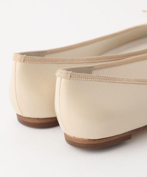 green label relaxing(グリーンレーベルリラクシング)の「スクエア バレエ フラットシューズ(バレエシューズ・レディース・ブラック/パープル/ブラウン/オフホワイト/ゴールド・22cm/22.5cm/23cm/23.5cm/24cm/24.5cm/25cm/25.5cm)」の14枚目の写真