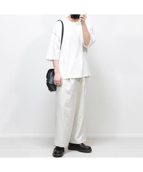 DEVICE(デバイス)の「【MASAKI ×DEVICEコラボ】Rename フェイクレザー サッチェル ショルダーバッグ(ショルダーバッグ・メンズ・ブラック・FREE)」の13枚目の写真