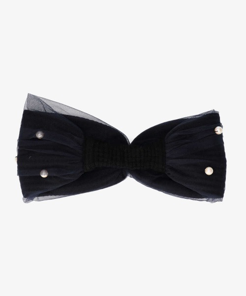 kaorinomori（カオリノモリ）の「カオリノモリ　ソヴィーカルミヘアバンド（ヘアバンド・レディース・ブラック/ブルー/ホワイト・FREE）」の5枚目の写真