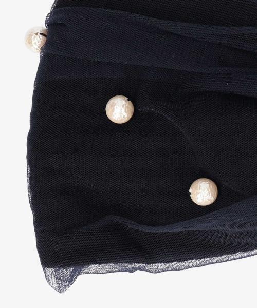 kaorinomori（カオリノモリ）の「カオリノモリ　ソヴィーカルミヘアバンド（ヘアバンド・レディース・ブラック/ブルー/ホワイト・FREE）」の7枚目の写真