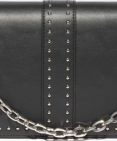PAGEBOY(ページボーイ)の「チェーンスタッズショルダー(ショルダーバッグ・レディース・ブラック/ブラウン系その他・FREE)」の7枚目の写真