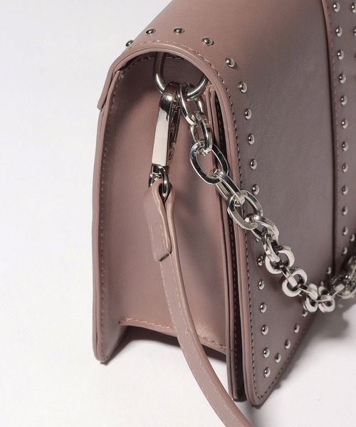 PAGEBOY(ページボーイ)の「チェーンスタッズショルダー(ショルダーバッグ・レディース・ブラック/ブラウン系その他・FREE)」の15枚目の写真