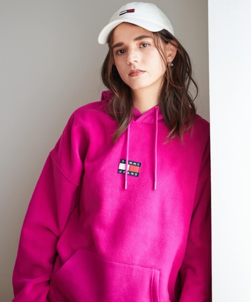 tommy jeans(トミー ジーンズ)の「フリースパーカー(パーカー・メンズ・ブラック/パープル・SMALL/MEDIUM/LARGE/X-LARGE)」の21枚目の写真
