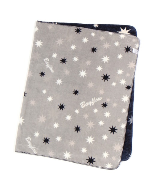 BAYFLOW（ベイフロー）の「BFフリースブランケット 21AW（ブランケット・レディース・ネイビー/ブラウン/オレンジ/ブルー/ダークブルー/チャコール・FREE）」の21枚目の写真