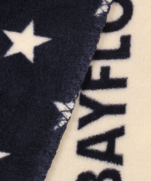 BAYFLOW（ベイフロー）の「BFフリースブランケット 21AW（ブランケット・レディース・ネイビー/ブラウン/オレンジ/ブルー/ダークブルー/チャコール・FREE）」の12枚目の写真