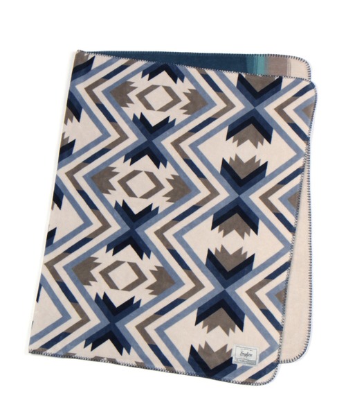 BAYFLOW（ベイフロー）の「BFフリースブランケット 21AW（ブランケット・レディース・ネイビー/ブラウン/オレンジ/ブルー/ダークブルー/チャコール・FREE）」の20枚目の写真