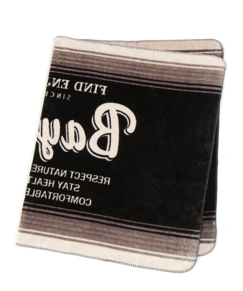 BAYFLOW（ベイフロー）の「BFフリースブランケット 21AW（ブランケット・レディース・ネイビー/ブラウン/オレンジ/ブルー/ダークブルー/チャコール・FREE）」の10枚目の写真