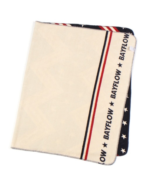 BAYFLOW（ベイフロー）の「BFフリースブランケット 21AW（ブランケット・レディース・ネイビー/ブラウン/オレンジ/ブルー/ダークブルー/チャコール・FREE）」の8枚目の写真