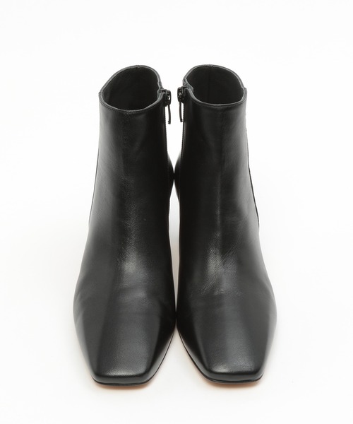 CORSO ROMA,9(コルソローマ)の「CORSO ROMA 9 / ショートブーツ(ブーツ・レディース・ブラック/アイボリー・36/37/38)」の5枚目の写真