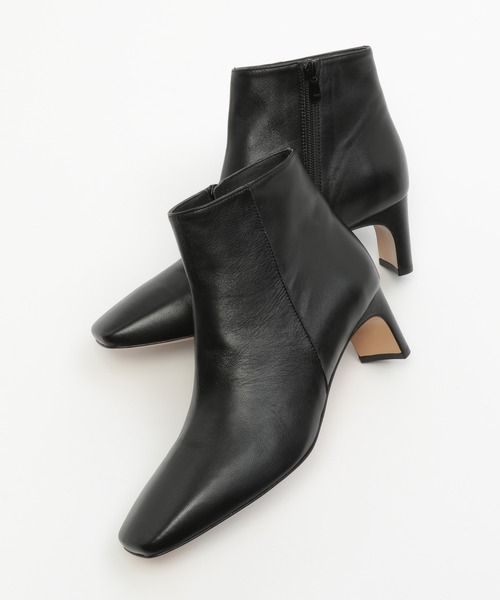 CORSO ROMA,9(コルソローマ)の「CORSO ROMA 9 / ショートブーツ(ブーツ・レディース・ブラック/アイボリー・36/37/38)」の9枚目の写真