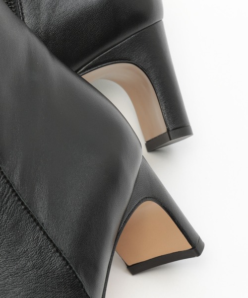 CORSO ROMA,9(コルソローマ)の「CORSO ROMA 9 / ショートブーツ(ブーツ・レディース・ブラック/アイボリー・36/37/38)」の11枚目の写真