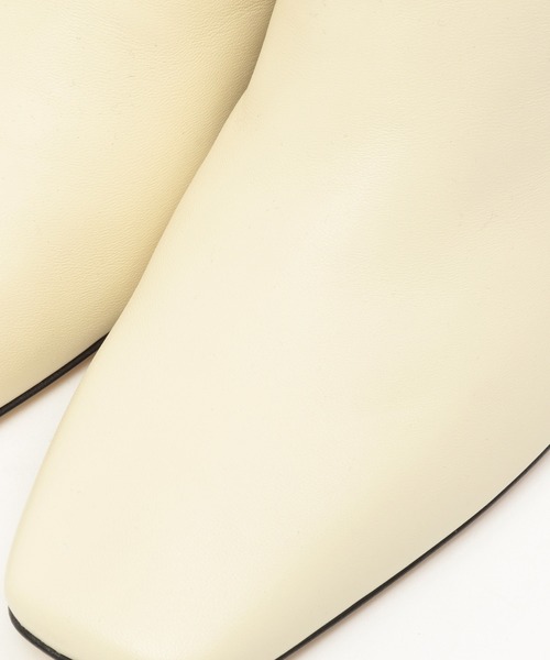 CORSO ROMA,9(コルソローマ)の「CORSO ROMA 9 / ショートブーツ(ブーツ・レディース・ブラック/アイボリー・36/37/38)」の13枚目の写真