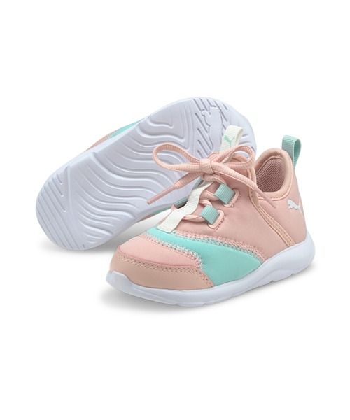 PUMA（プーマ）の「PUMA プーマ ベビー プーマ ファンレーサー スリッポン エレベート スニーカー 12-16cm（スニーカー・キッズ・ライトピンク/ブラック×ホワイト/ブルー・14cm/15.0cm/13cm/12cm/16.0cm）」の9枚目の写真