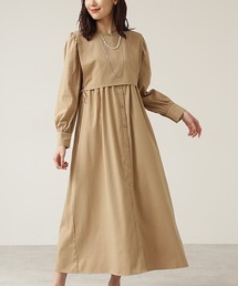 NATURAL BEAUTY BASIC | ビブレイヤードワンピース/0171240970(ワンピース)