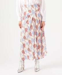 ISABEL MARANT BERLINAE プリント ロングスカート