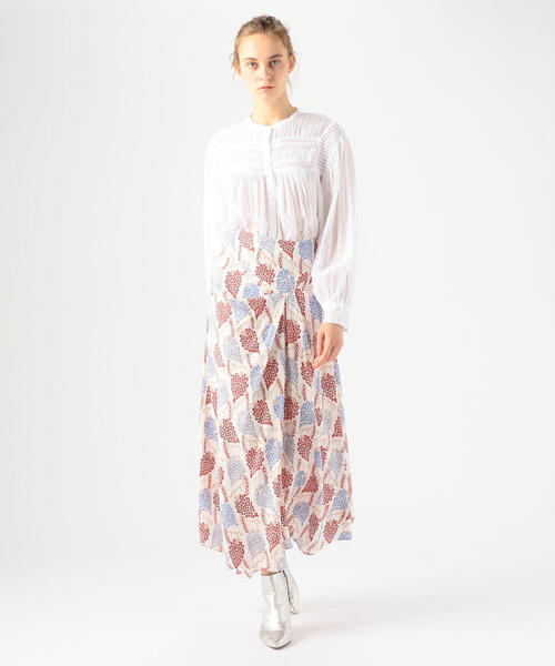 ISABEL MARANT（イザベルマラン）の「ISABEL MARANT BERLINAE プリント ロングスカート（スカート・レディース・ピンク系その他・36/34）」の9枚目の写真