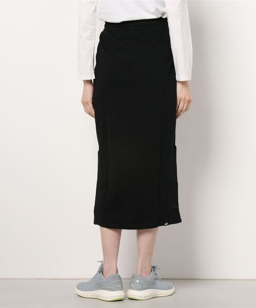 PUMA（プーマ）の「プーマ PUMA HER スカート_サイドスリット付きロング丈スカート_（スカート・レディース・ブラック/カーキ・XL/M/L/S）」の4枚目の写真
