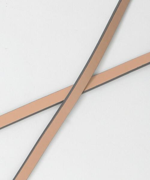 closet story(クローゼットストーリー)の「<closet story(クローゼットストーリー)>メタルバックル スライド ベルト(ベルト・レディース・グレー/モカ・FREE)」の7枚目の写真