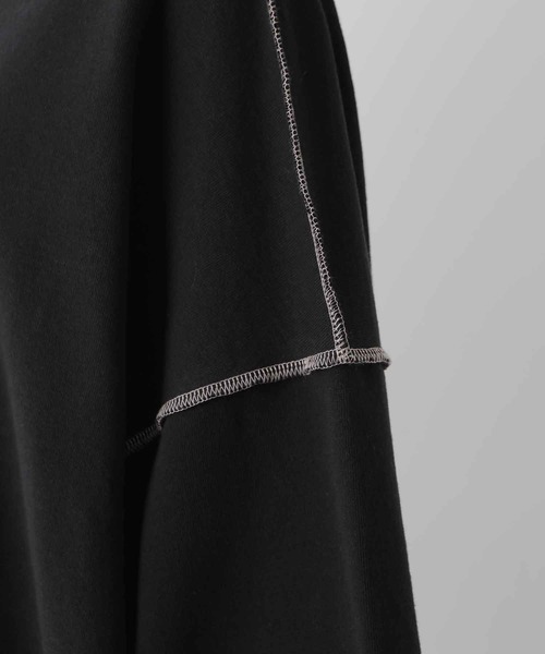 MILKFED.（ミルクフェド）の「WAVE LOGO SWEAT TOP（スウェット・レディース・オフホワイト/ブラック/ブルー・ONE SIZE）」の5枚目の写真