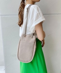 CAPRICIEUX LE'MAGE | 牛ベロアドロストショルダーバッグ(ショルダーバッグ)