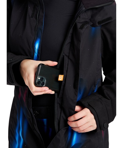 BURTON（バートン）の「スノーボード ウェア JET SET ジャケット（その他アウター・レディース・ホワイト/ブラック系その他/ブルーグレー/ピンク・M/S）」の19枚目の写真